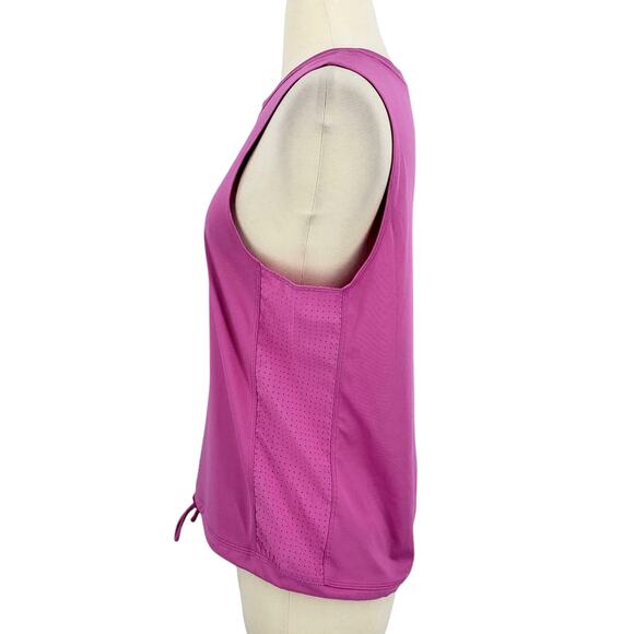 SALE Juicy Couture Sort Perforated Logo Hologram Tank Top Large - Picture 3 of 7